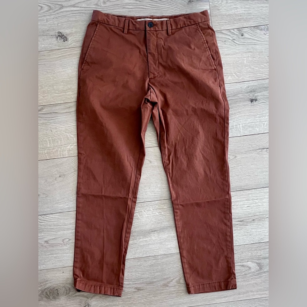 Banana Republic Men's Brown Chino Khakis Pants 32x30